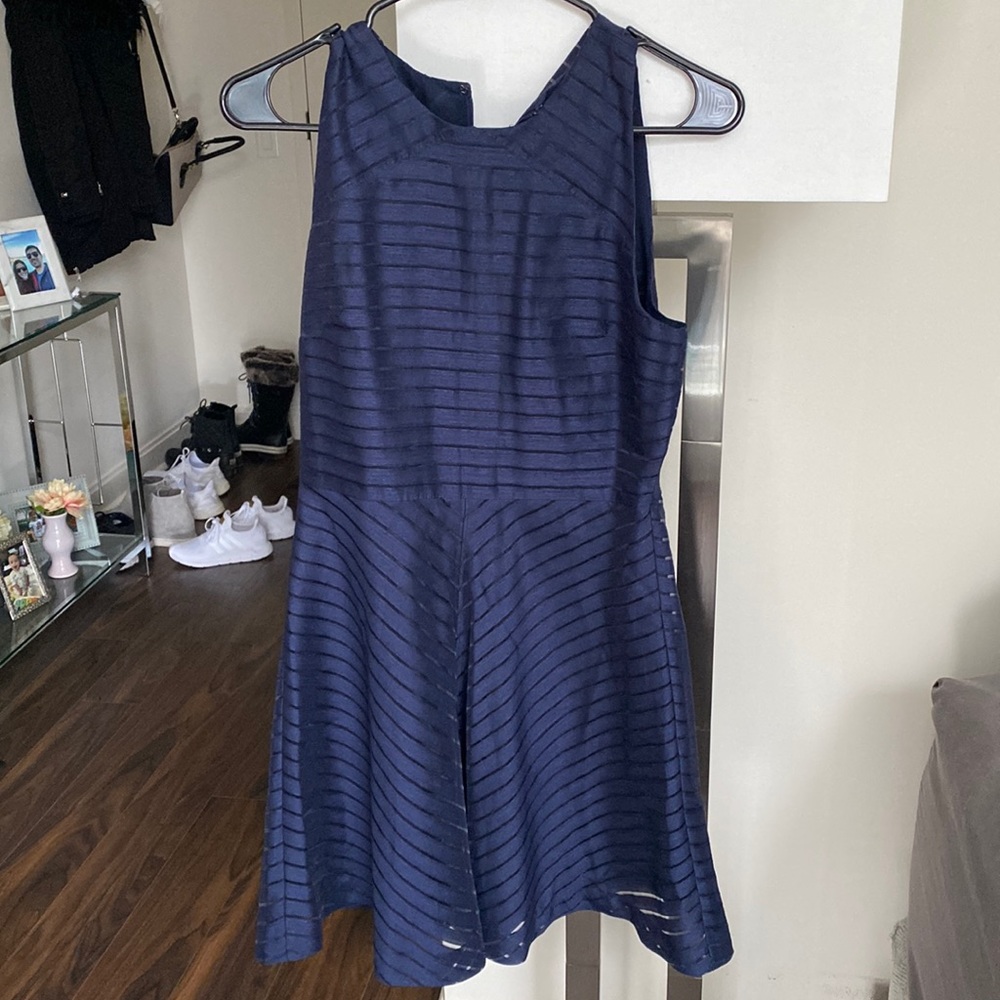 Navy Banana Republic Dress